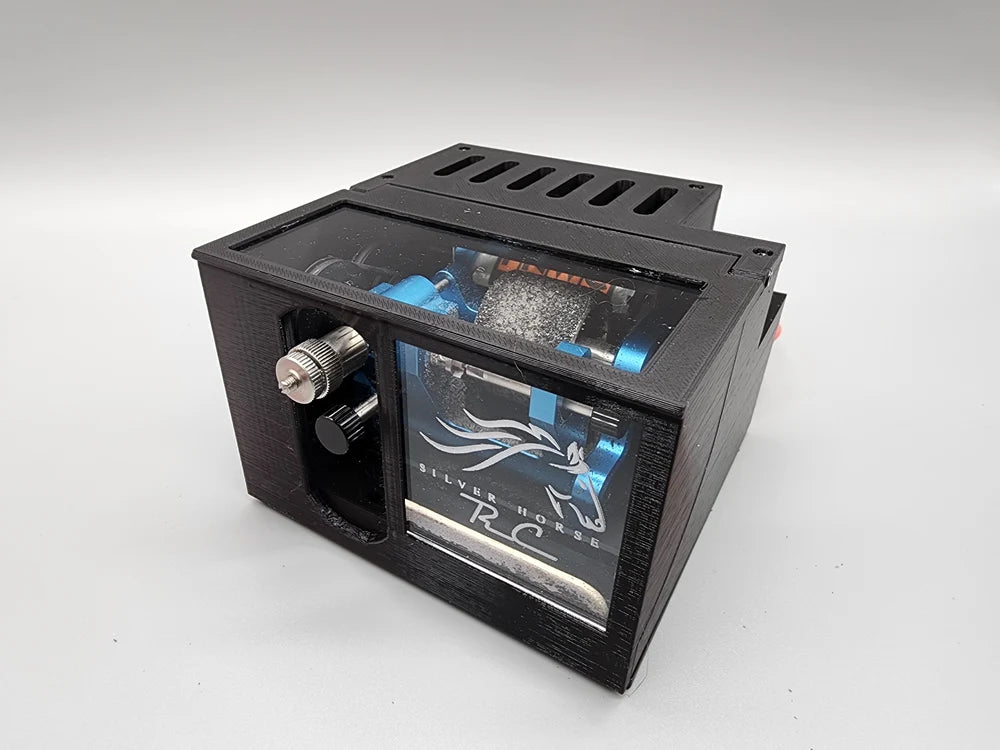 Silver Horse RC Tire Truer Dust Collector Case by SleekRC - PN Tire Truer V2 & V3