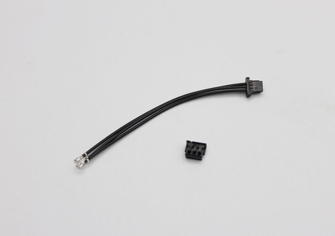 Reflex Racing 50mm ESC connection wire Black PVC sheathing 5 pack RRE09-5