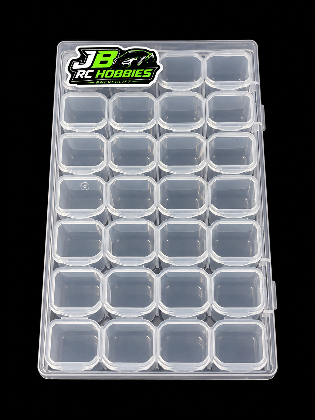 JB RC Hobbies storage pit box part organizer