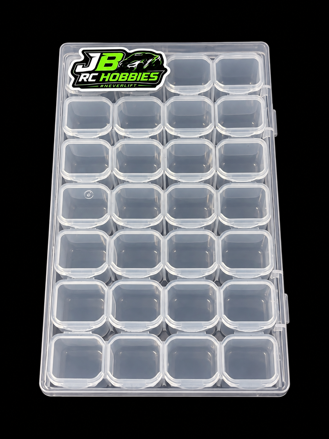 JB RC Hobbies storage pit box part organizer