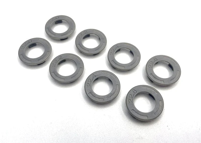 Reflex Racing SPEED DISH SIDE WALL PLATE SET (22.0,22.2,22.4,22.6) GREY