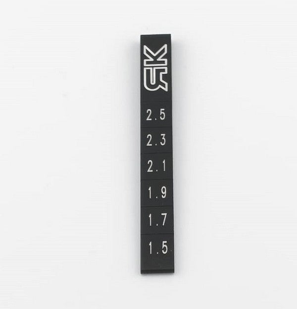 Marka Racing 1:28 Mini-Z Car Ride Height Gauge 1.5 to 2.6 mm