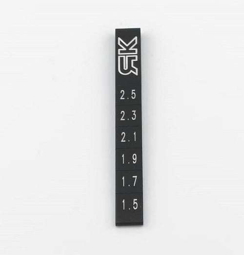 Marka Racing 1:28 Mini-Z Car Ride Height Gauge 1.5 to 2.6 mm