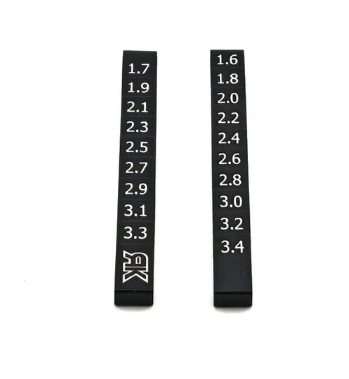 Marka Racing 1:28 Mini-Z Car Ride Height Gauge 1.6 to 3.4 mm