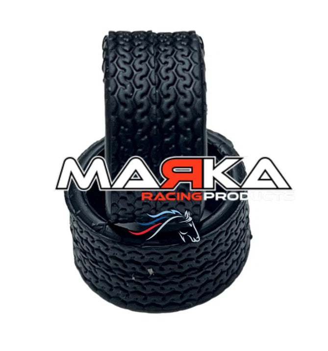 Marka MZR-V1RR 11mm Mini-Z RCP Rubber Rear Radial Tire