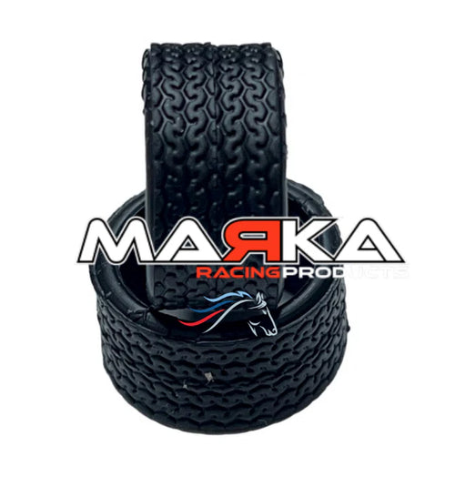 Marka V1 Mini-Z RCP Rubber Rear Radial Tire MZR-V1RR 11mm