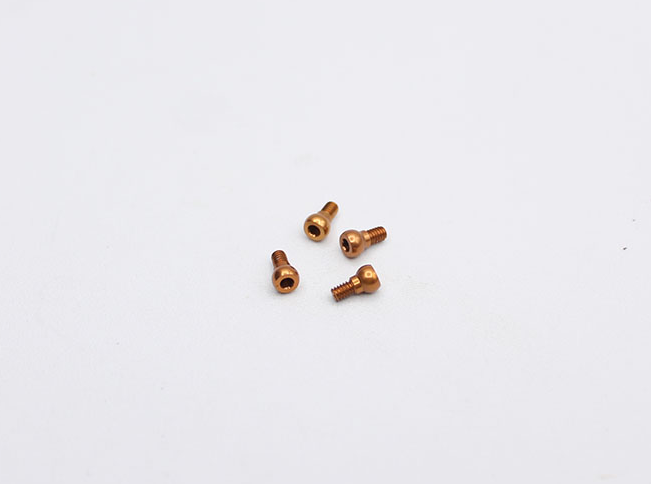 Reflex Racing Rx28 7075 T6 Hard Coated Aluminum 3.5mm Ball Studs (4pcs) RX28-018
