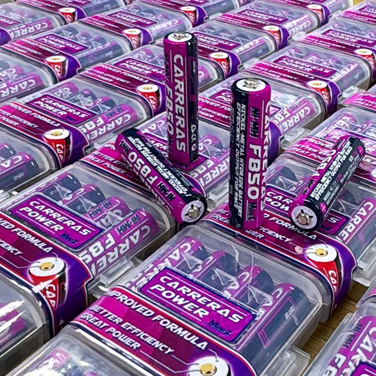Carreras AAA 850 mah Nickel metal hydride Battery