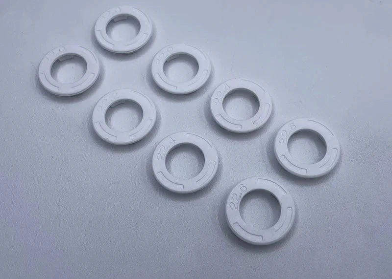 Reflex Racing SPEED DISH SIDE WALL PLATE SET (22.0,22.2,22.4,22.6) WHITE