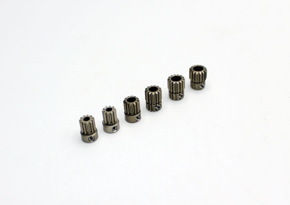 Reflex Racing 64 Pitch Hardcoated Alumiunm Pinion Gear Set Version 2 RX540
