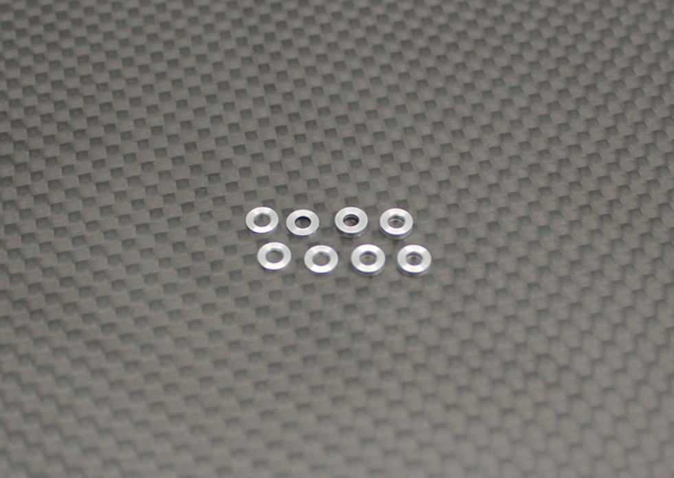 Reflex Racing Aluminum Shim Set (0.5mm and1.0mm) - 4 pcs RX523