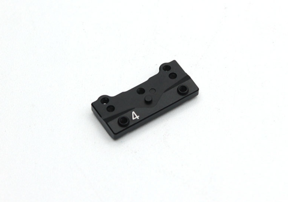 Reflex Racing GX28 4 Degree Caster Bulkhead GX28-006-04