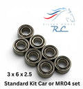 Silver Horse RC Ceramic Racing Bearing Kit — MR03 / Pan & MR04