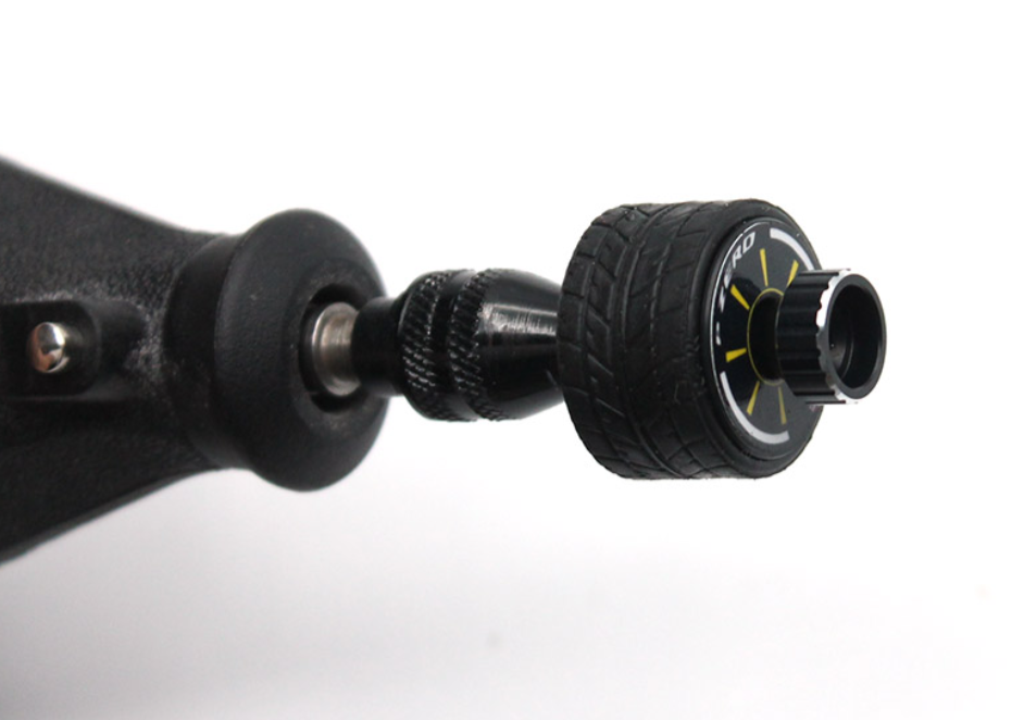 Reflex Racing 1/28 Scale Universal Tire Arbor for Rotary Tool