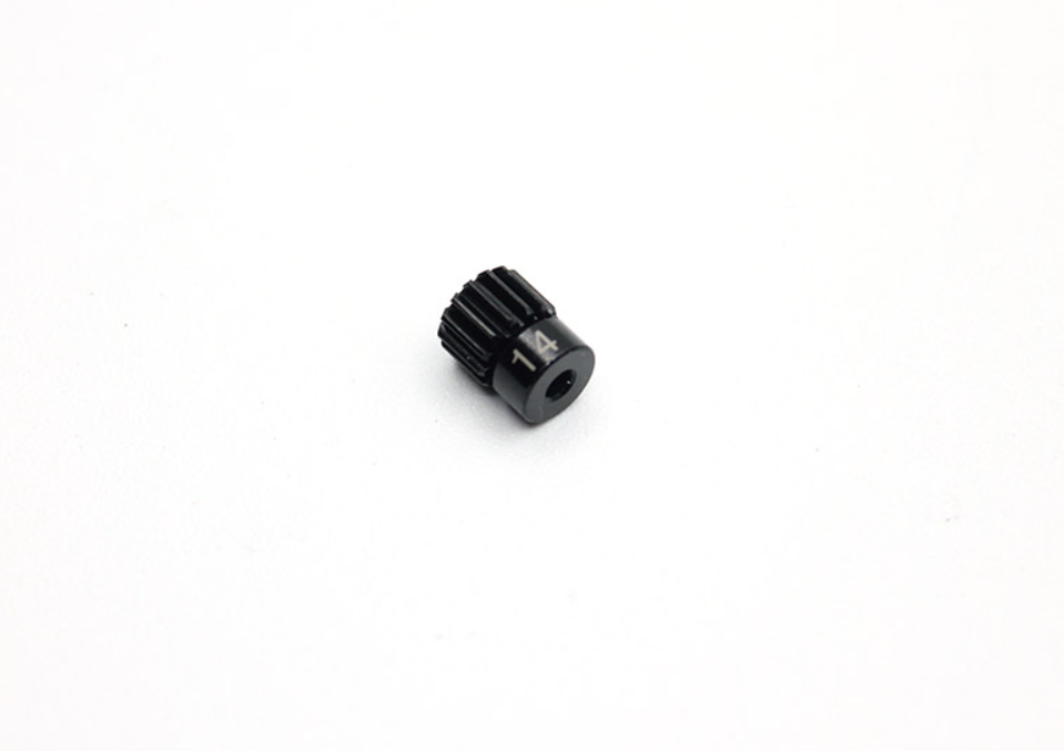 Reflex Racing Hardcoated 7075 T6 Aluminum 64 Pitch Spec Pinion - 14T RX540-S14