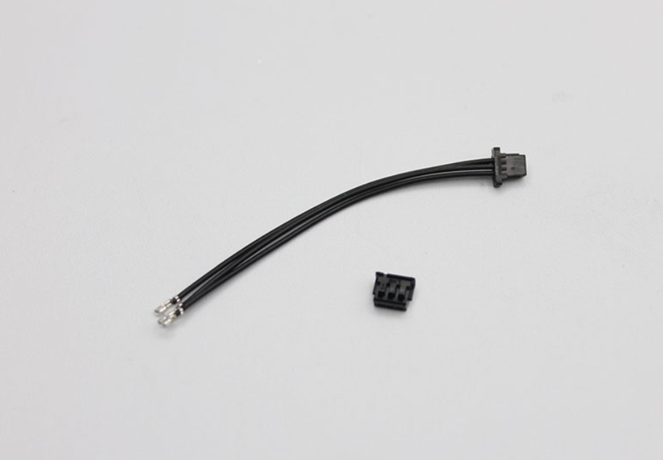 Reflex Racing 50mm ESC Connection Wire - Black PVC Sheathing RRE009