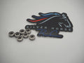 Silver Horse RC Chrome Steel Speed Bearings - Pan Car Set
