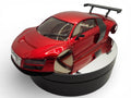 Silver Horse RC Mini-Z Audi R8 98mm Body RED