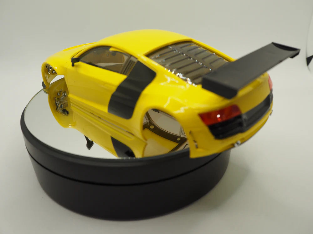 Silver Horse RC Mini-Z Audi R8 98mm Body YELLOW