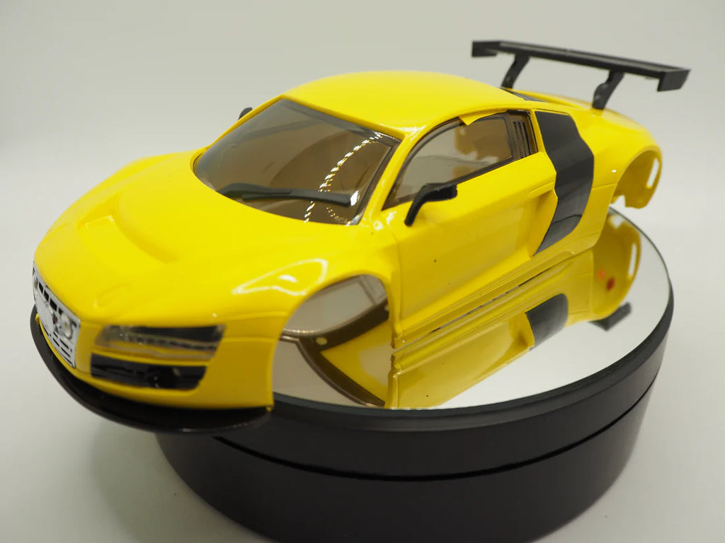 Silver Horse RC Mini-Z Audi R8 98mm Body YELLOW