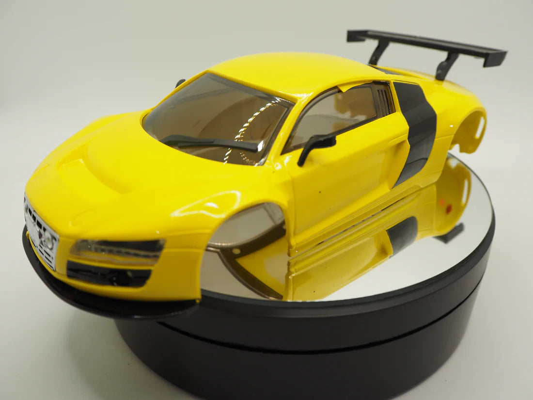 Silver Horse RC Mini-Z Audi R8 98mm Body YELLOW