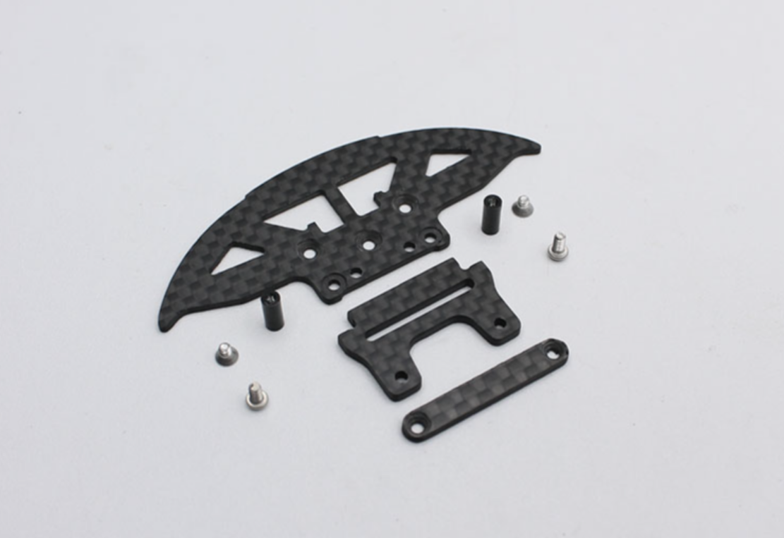 Reflex Racing PN Racing C9 Carbon Fiber Bumper and Clip Set